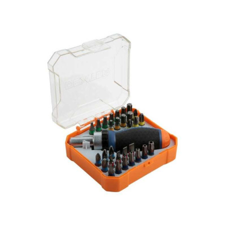  Set de vissage mixte en acier chrome 31 pièces Dexter DEXTER - Sanifer Tamatave