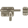 Verrou de box à cadenas D12 mm afbat acier inox brossé AFBAT - Sanifer Tamatave