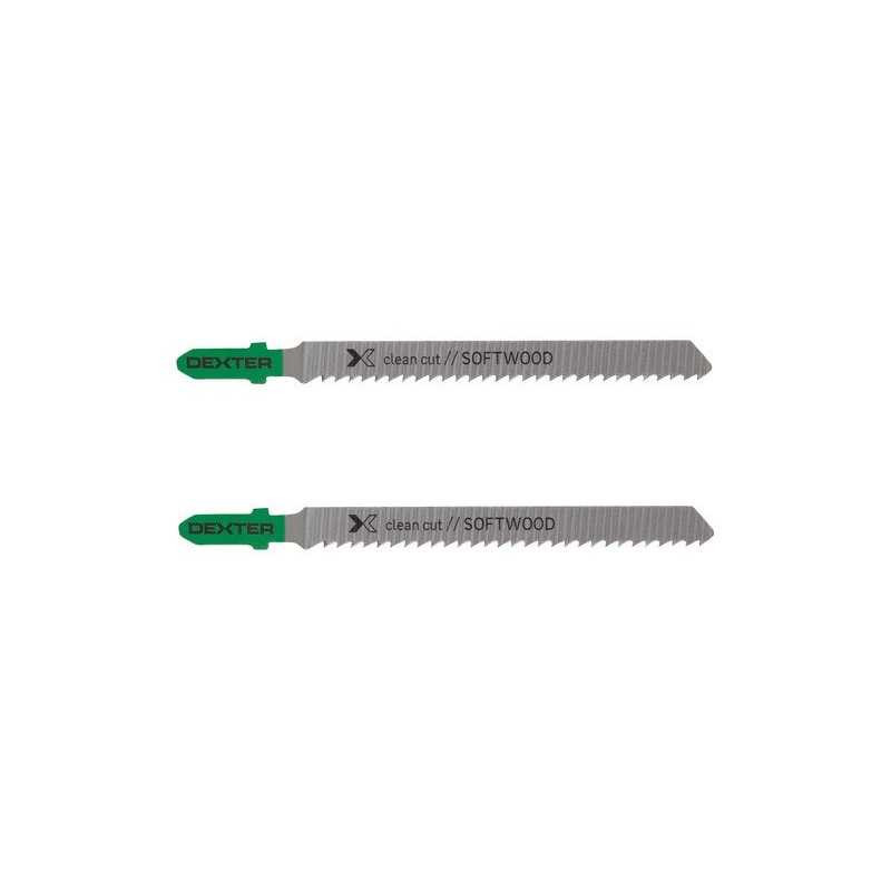  Lot de 2 lames pour bois coupe rapide 3-30 mm Dexter  - Sanifer Tamatave