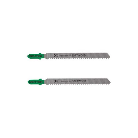  Lot de 2 lames pour bois coupe rapide 3-30 mm Dexter  - Sanifer Tamatave