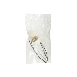  Douille électrique E14 a baïonette céramique blanc ivoire  - Sanifer Tamatave