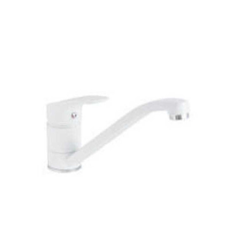  Mitigeur de cuisine blanc DELINIA Hugo  - Sanifer Tamatave