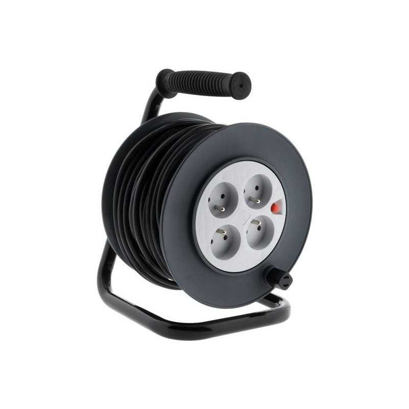  Enrouleur de câble électrique ménager avec terre l  15 m ho5vvf 3g1 5 ZENITECH - Sanifer Tamatave