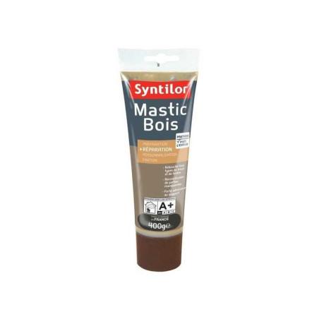  Mastic à bois syntilor bois foncé 400 g  - Sanifer Tamatave