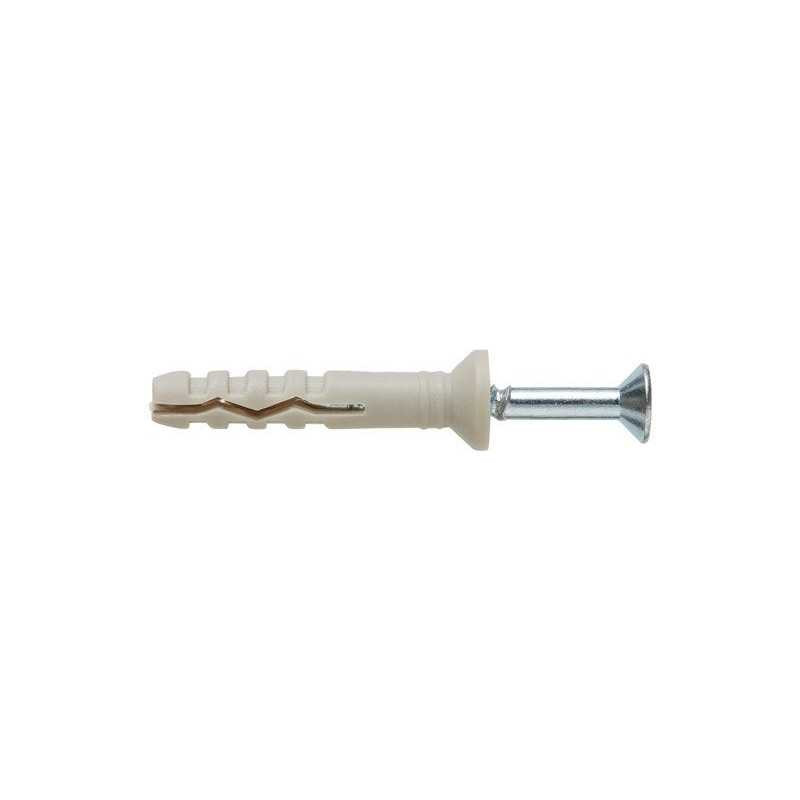 Lot de 20 chevilles à frapper diamètre 5 x l.30 mm Standers  - Sanifer Tamatave
