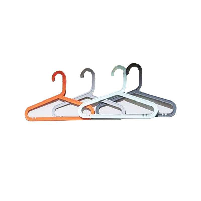  Lot de 4 cintre plastique multicouleur h 20 5 x l 34 x p 1 52 cm SPACEO - Sanifer Tamatave
