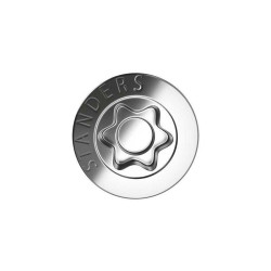  Lot de 50 vis acier tête fraisée diamètre 5 mm x l 80 mm STANDERS - Sanifer Tamatave