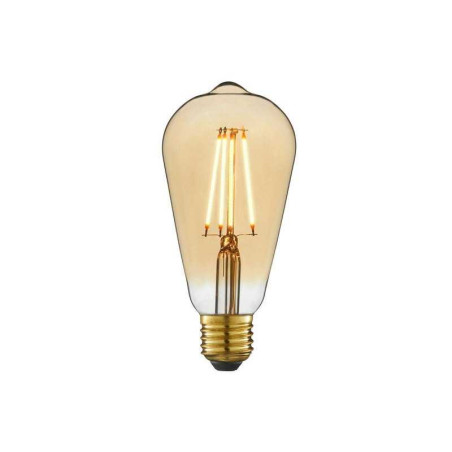  Ampoule décorative led à filament ambré edison E27 40 w lexman  - Sanifer Tamatave