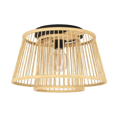  Plafonnier bois-nature hykeham E27 40w d380 h210 Eglo EGLO - Sanifer Tamatave