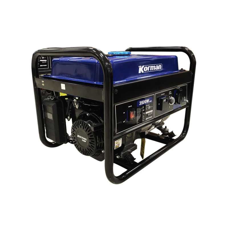 Groupe électrogène 3500W Korman - Sanifer Tamatave