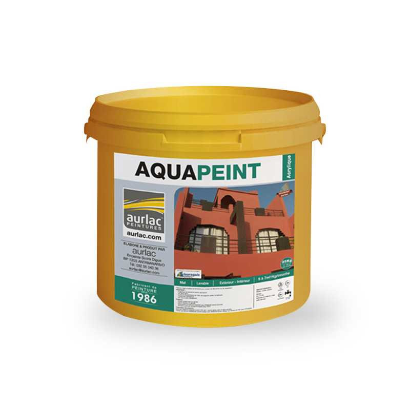  Peinture à l'eau aquapeint extérieure Aurlac AURLAC - Sanifer Tamatave