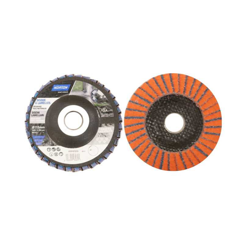  Disque lamelle fibre 125 g 40  - Sanifer Tamatave