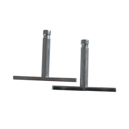  Fixation invisible gris lot de 2  - Sanifer Tamatave