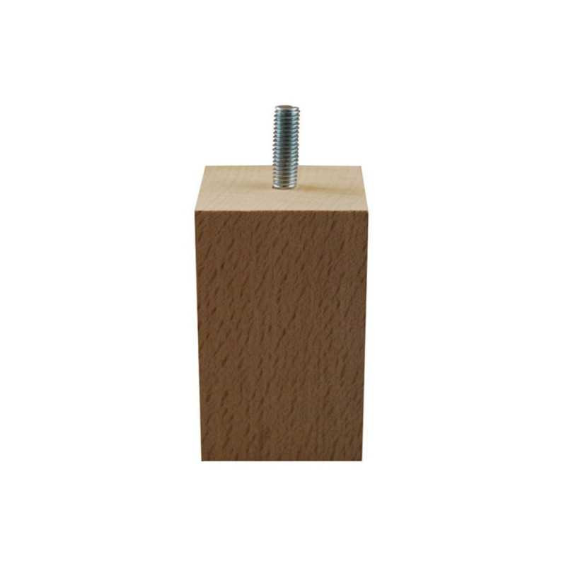  Pied de meuble hêtre br 50x50x80  - Sanifer Tamatave