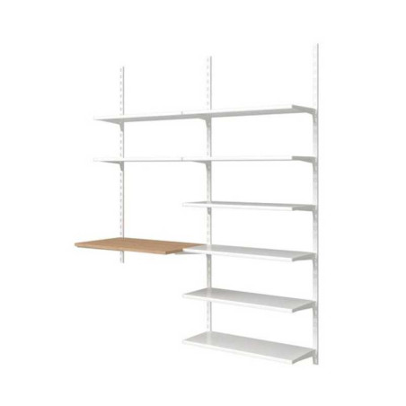 Crémaillère double e50 150cm blanc  - Sanifer Tamatave