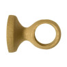  Support de tringle en bois chêne clair m&p d28  - Sanifer Tamatave