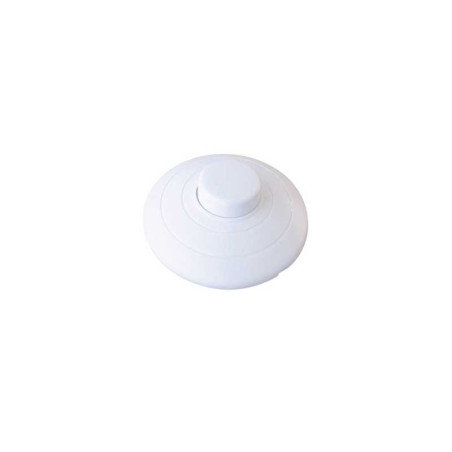 Interrupteur à pied unipolaire blanc 2a 250v  - Sanifer Tamatave