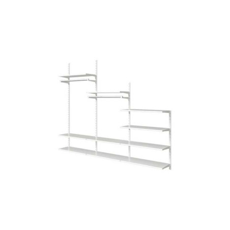  Crémaillère double blanc e50 100cm  - Sanifer Tamatave