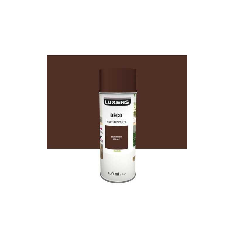  Peinture en bombe extérieur marron satiné 400  ml  - Sanifer Tamatave