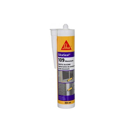  Sikaseal-110 menuiserie et vitrage blanc pvc 300 ml Sika france SIKA - Sanifer Tamatave