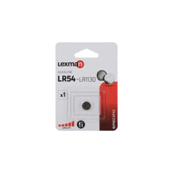 Pile bouton alcaline lr54 lexman  - Sanifer Tamatave