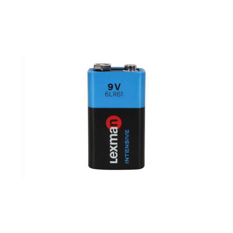  Pile alcaline power+ 9v 6lr61 lexman  - Sanifer Tamatave