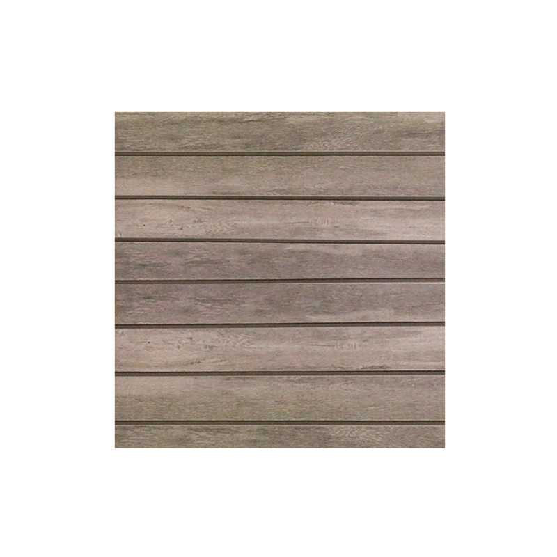 Carrelage sol 60x60 cm imitation bois tek gris A001  T6013C1  - Sanifer Tamatave