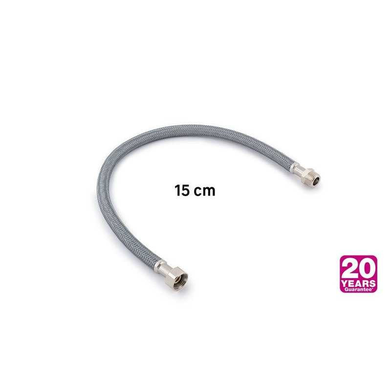  Flexible d'alimentation 15 cm mâle - femelle 15 x 21 polyéthylã¨ne ondulé 20 ans  - Sanifer Tamatave