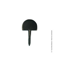  Butée de fermeture acier prépeint h 60 x l 36 x p 4 mm  - Sanifer Tamatave