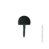  Butée de fermeture acier prépeint h 60 x l 36 x p 4 mm  - Sanifer Tamatave