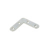  Equerre d'assemblage plate acier zingué  l 60 mm  - Sanifer Tamatave