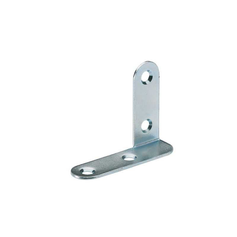  Equerre de cadre coudée acier zingué l.45 mm Hettich  - Sanifer Tamatave
