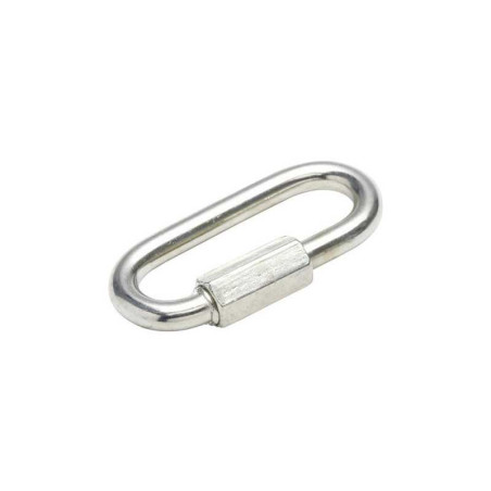 Maillon rapide acier zingué l.58 x l.27 x ep.6 mm Standers  - Sanifer Tamatave