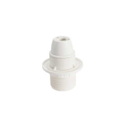  Douille electrique E14 à vis thermoplastique blanc  - Sanifer Tamatave