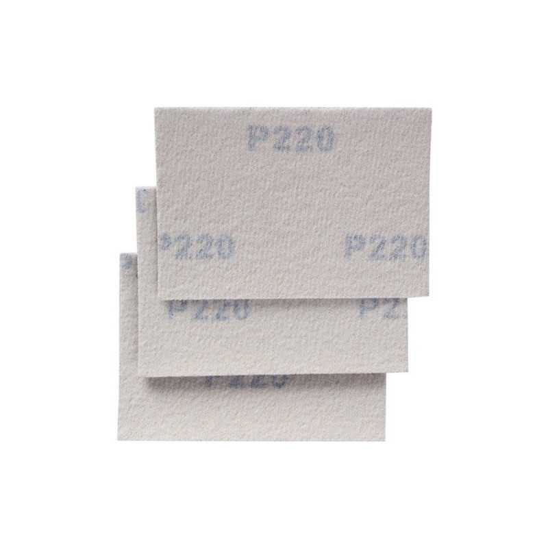  Lot de 5 feuilles abrasives pour ponceuse à bande grains 120 Dexter  - Sanifer Tamatave