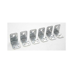  Lot de 6 équerres galvanisé 50x50x35 mm  - Sanifer Tamatave