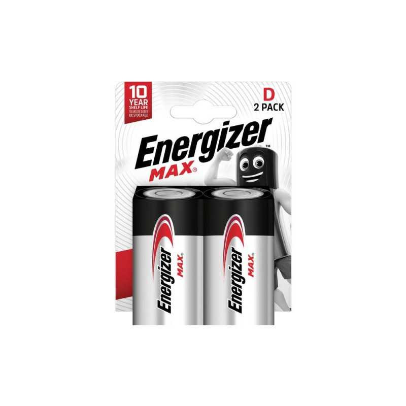  Lot de 2 piles alcaline lr20 d max 1 5 v energizer  - Sanifer Tamatave