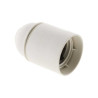 Douille E27 plastique lisse blanc hbf  - Sanifer Tamatave