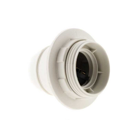  Douille E27 filete polyester blanc  - Sanifer Tamatave