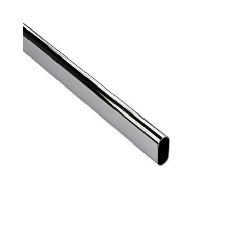 Barre de penderie gris h 3 x l 100 x p 1 5 cm  - Sanifer Tamatave