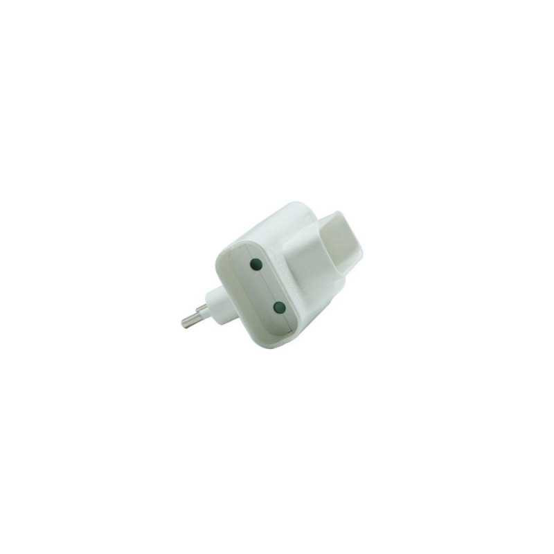  Triplite murale 3 prises 6a blanc  - Sanifer Tamatave