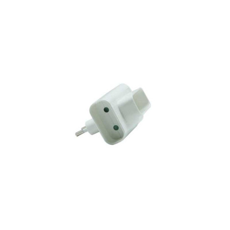  Triplite murale 3 prises 6a blanc  - Sanifer Tamatave