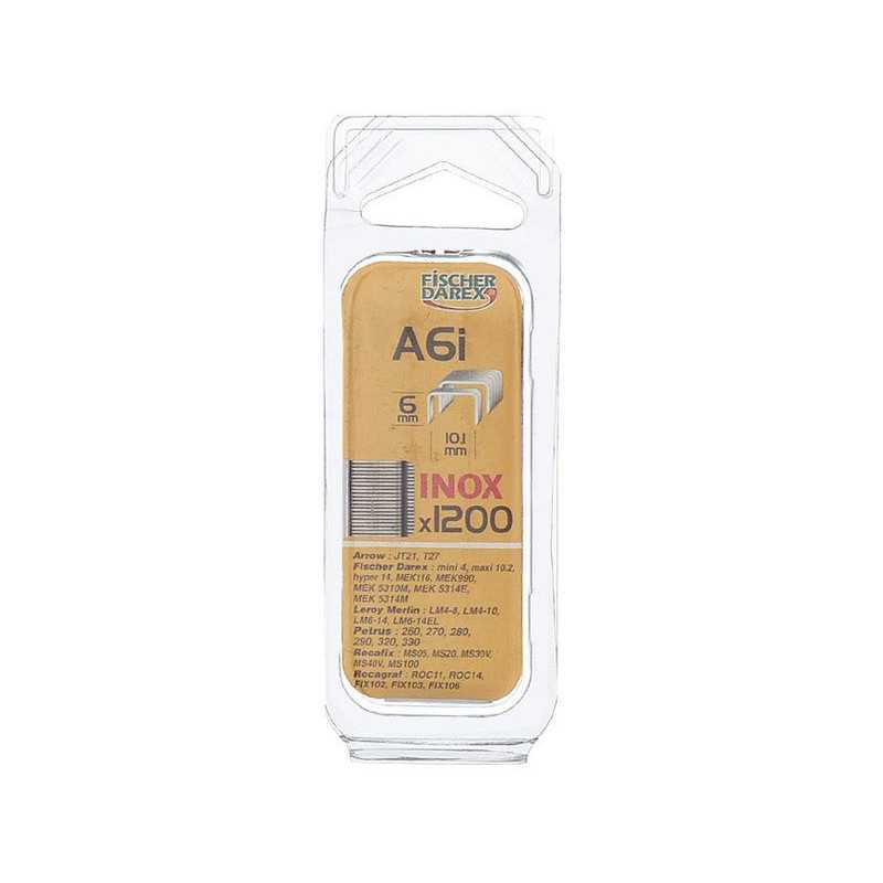  Lot de 1200 agrafes fil fin fischer darex a6i  - Sanifer Tamatave