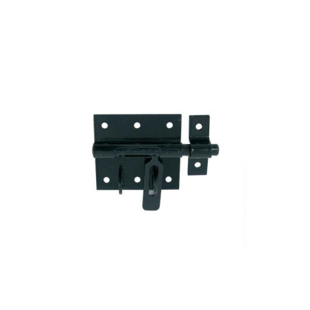  Verrou de box porte cadenas acier prépeint h 100 x l 150 x p 25 mm  - Sanifer Tamatave