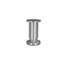  Pied de meuble cylindrique réglable en aluminium brossé gris  - Sanifer Tamatave