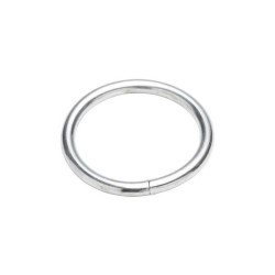  Anneau soude acier zingue d5mm d.int.40mm 3 pièces  Standers  - Sanifer Tamatave