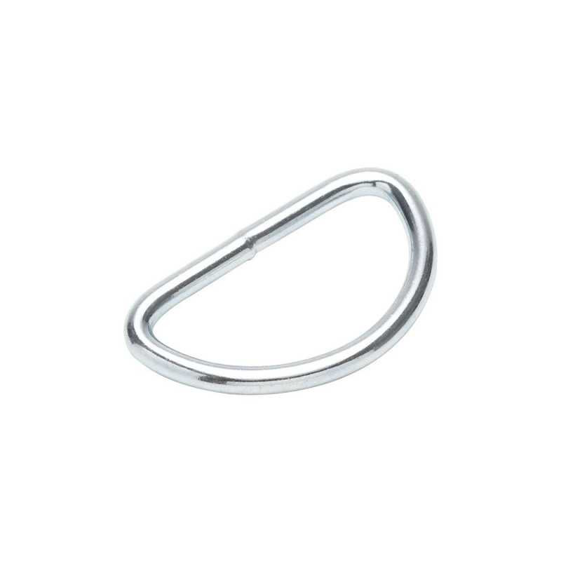  Dé non soude acier nickelé pour sangle 40mm -2  - Sanifer Tamatave