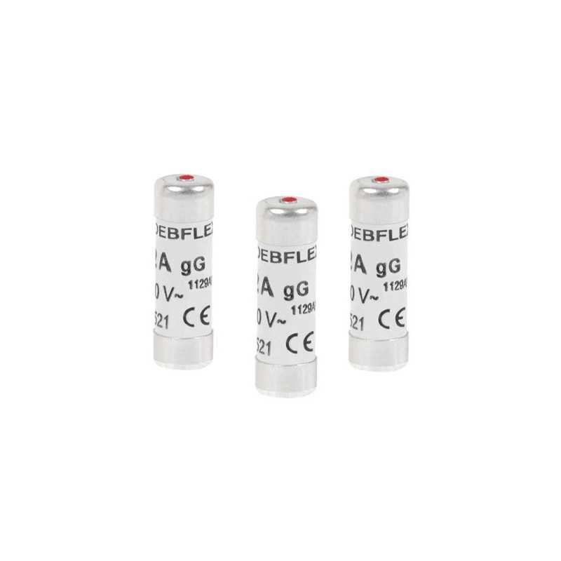  Lot de 3 fusibles céramique 20 a 10 3 x 31 5 mm  - Sanifer Tamatave