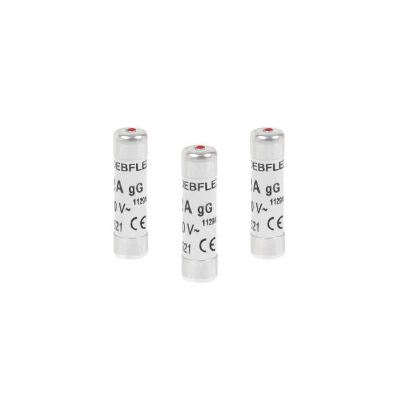  Lot de 3 fusibles céramique 10 a 8 5 x 31 5 mm  - Sanifer Tamatave
