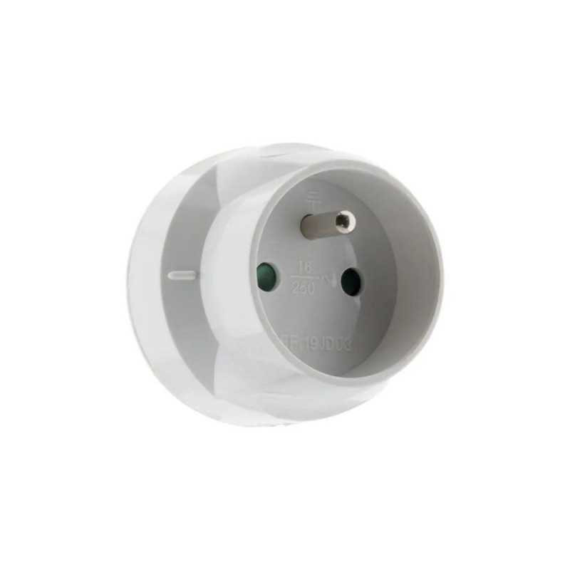  Adaptateur m 20a en f 16a blanc  - Sanifer Tamatave